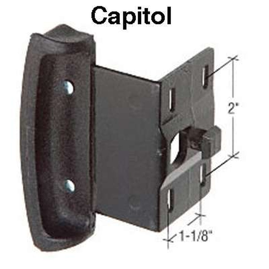 Capitol Patio Glass Sliding Door Handle Pull 1-1/8