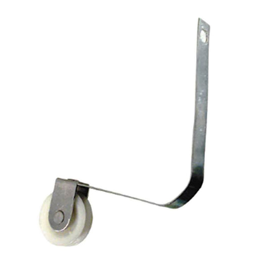 Spring Tension Roller Assembly with 1 Inch Nylon Wheel for Sliding Screen Door