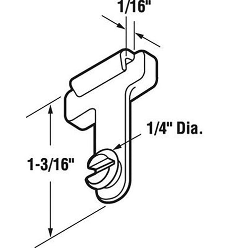 Guide - Sliding Patio Door, Nylon - Guide - Sliding Patio Door, Nylon