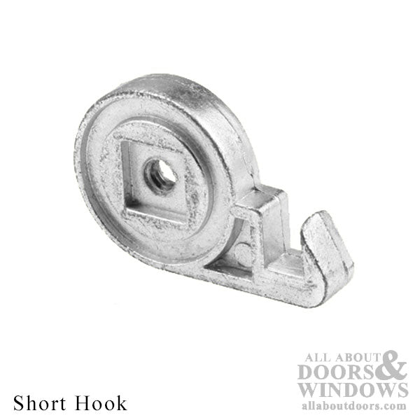 Short 3/4 Inch Replacement Hook for Sliding Screen Door Latch Assembly - Short 3/4 Inch Replacement Hook for Sliding Screen Door Latch Assembly
