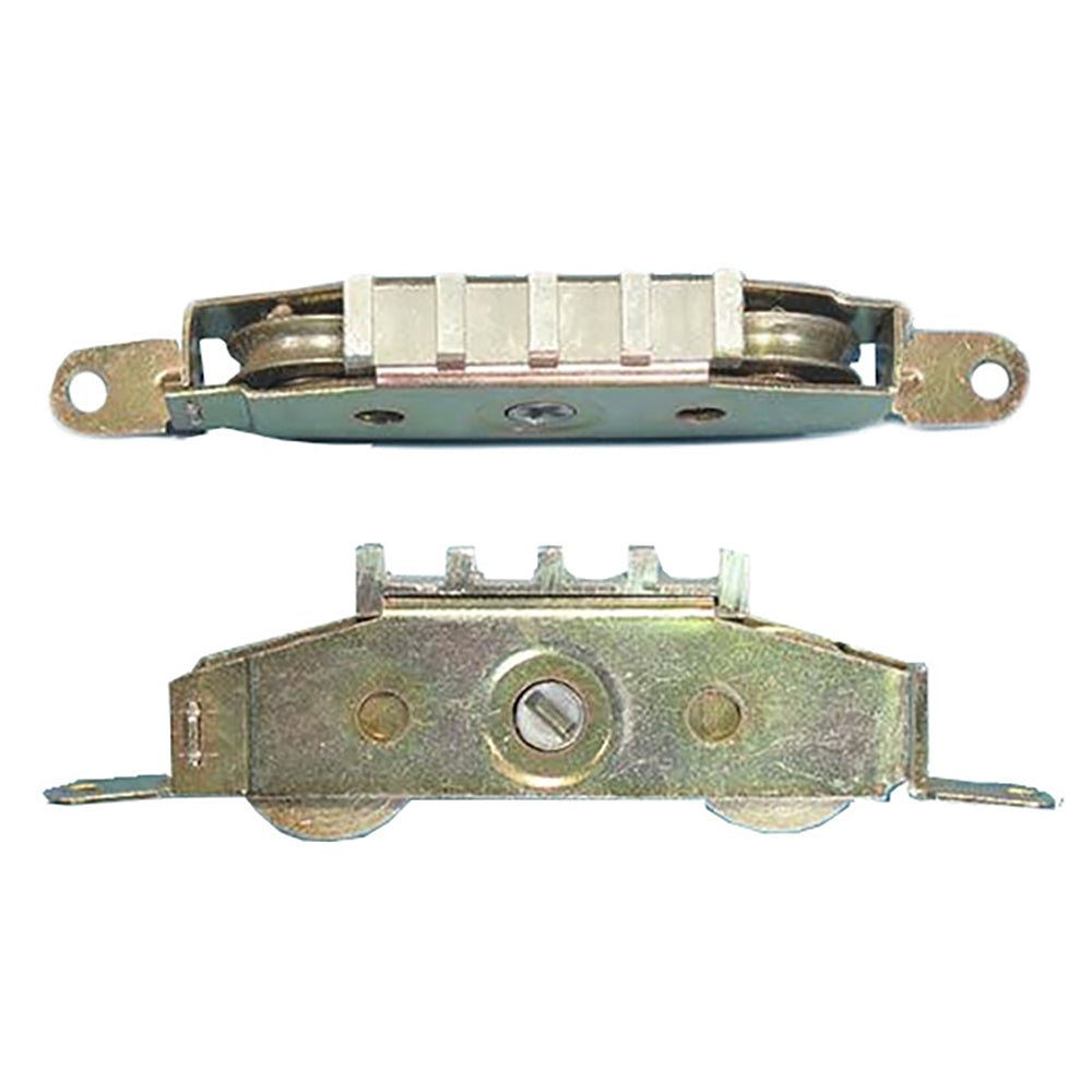 Vinyl Sliding Patio Door Tandem Roller with Aluminum Spacer 1.25 Inch Steel Wheel Diameter - Vinyl Sliding Patio Door Tandem Roller with Aluminum Spacer 1.25 Inch Steel Wheel Diameter