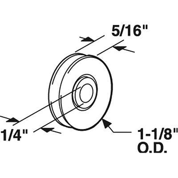 Roller Only , 1-1/8 Dia.  Stainless Steel - Roller Only , 1-1/8 Dia.  Stainless Steel