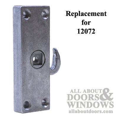 Non-Handed Latch Replacement for Sliding Screen Door - Non-Handed Latch Replacement for Sliding Screen Door