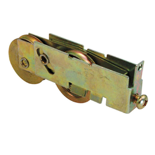 Sliding Door Roller With Two Steel Wheels Steel E Tab Housing - Sliding Door Roller With Two Steel Wheels Steel E Tab Housing
