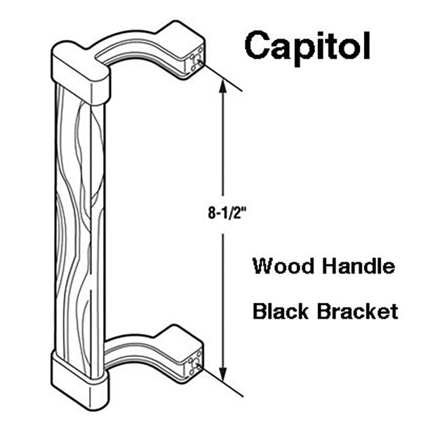 Capitol Outside Pull with 8-1/2