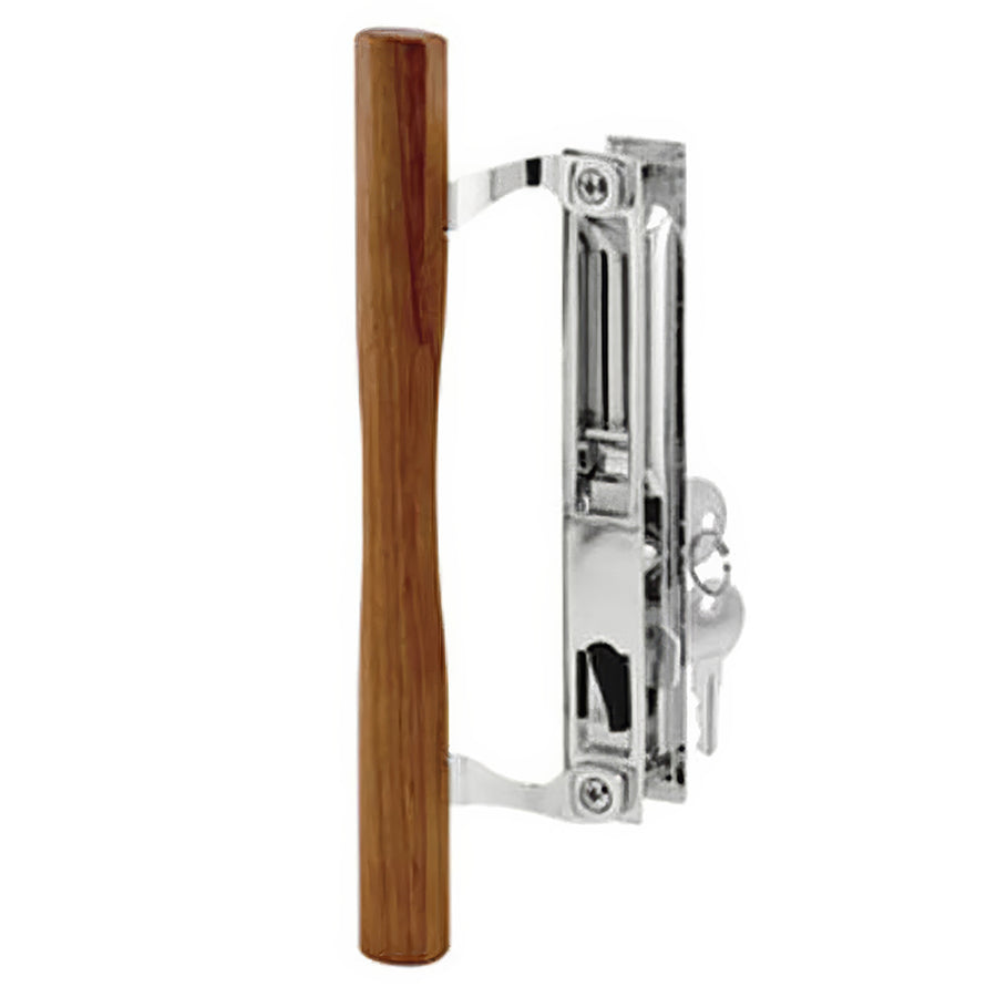 Sliding Door Handle Set Flush Mount Keyed Chrome Sliding Door Handle - Sliding Door Handle Set Flush Mount Keyed Chrome Sliding Door Handle