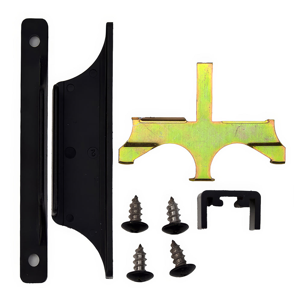 Weathershield Screen Door Handle Set - Black - Weathershield Screen Door Handle Set - Black