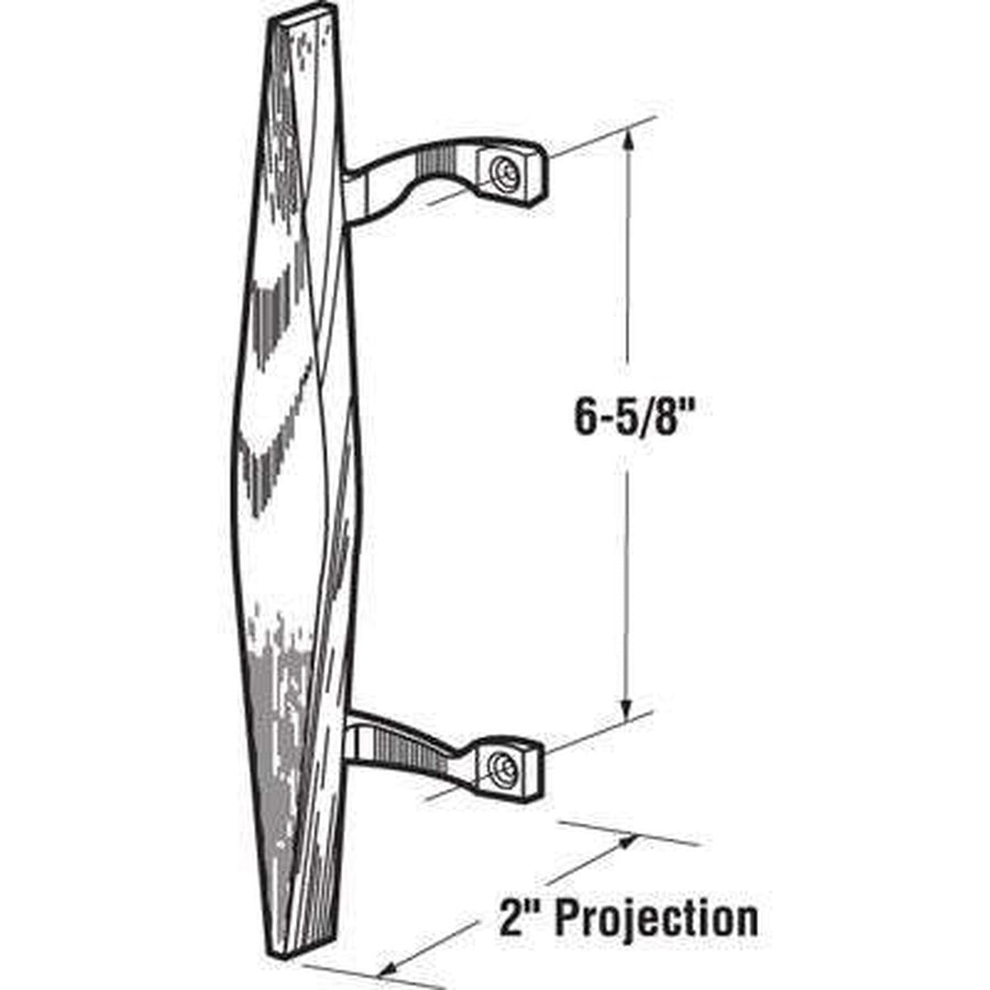 Wood Pull Handle 6-5/8