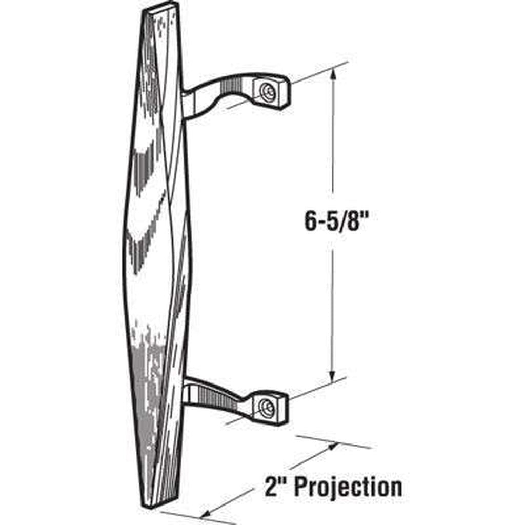 Wood Pull Handle 6-5/8