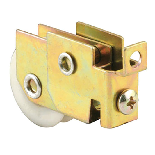 Roller Assembly for Sliding Patio Door with Steel Housing 1.25 Inch Nylon Wheel Diameter