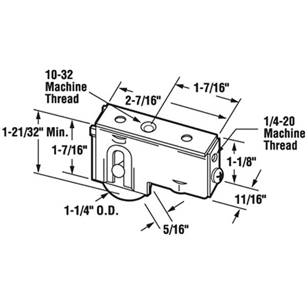 Roller Assembly 1-1/4
