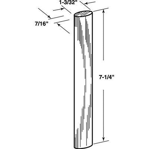 Pull Wood Replacement 7-1/4 Long - Pull Wood Replacement 7-1/4 Long