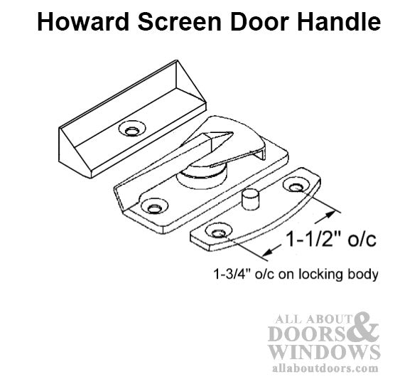 Screen Door Roller, 9/16‰Û Nylon Wheel - Screen Door Roller, 9/16‰Û Nylon Wheel