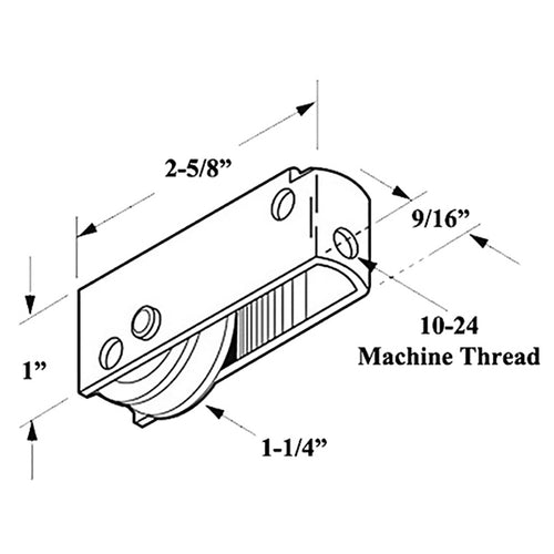 Sliding Door Roller Single Nylon Wheel 1.25 Inch Nylon Wheel For Sliding Patio Doors - Sliding Door Roller Single Nylon Wheel 1.25 Inch Nylon Wheel For Sliding Patio Doors