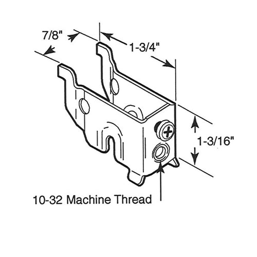 Sliding Glass Door Roller Steel Housing - Sliding Glass Door Roller Steel Housing