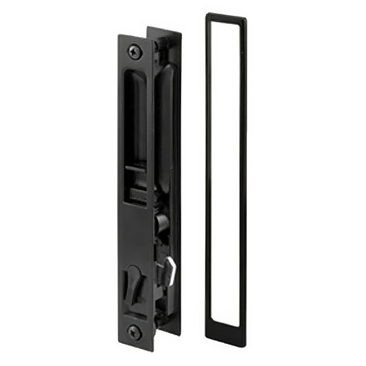 Handle Set For Sliding Patio Door Flush Mount Type with No Handle 6-5/8 Inch Screw Hole Center