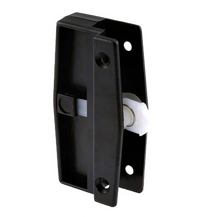 Non-Handed Plastic Latch & Pull Handle Set with Security Lock for Sliding Screen Door - Black - Non-Handed Plastic Latch & Pull Handle Set with Security Lock for Sliding Screen Door - Black