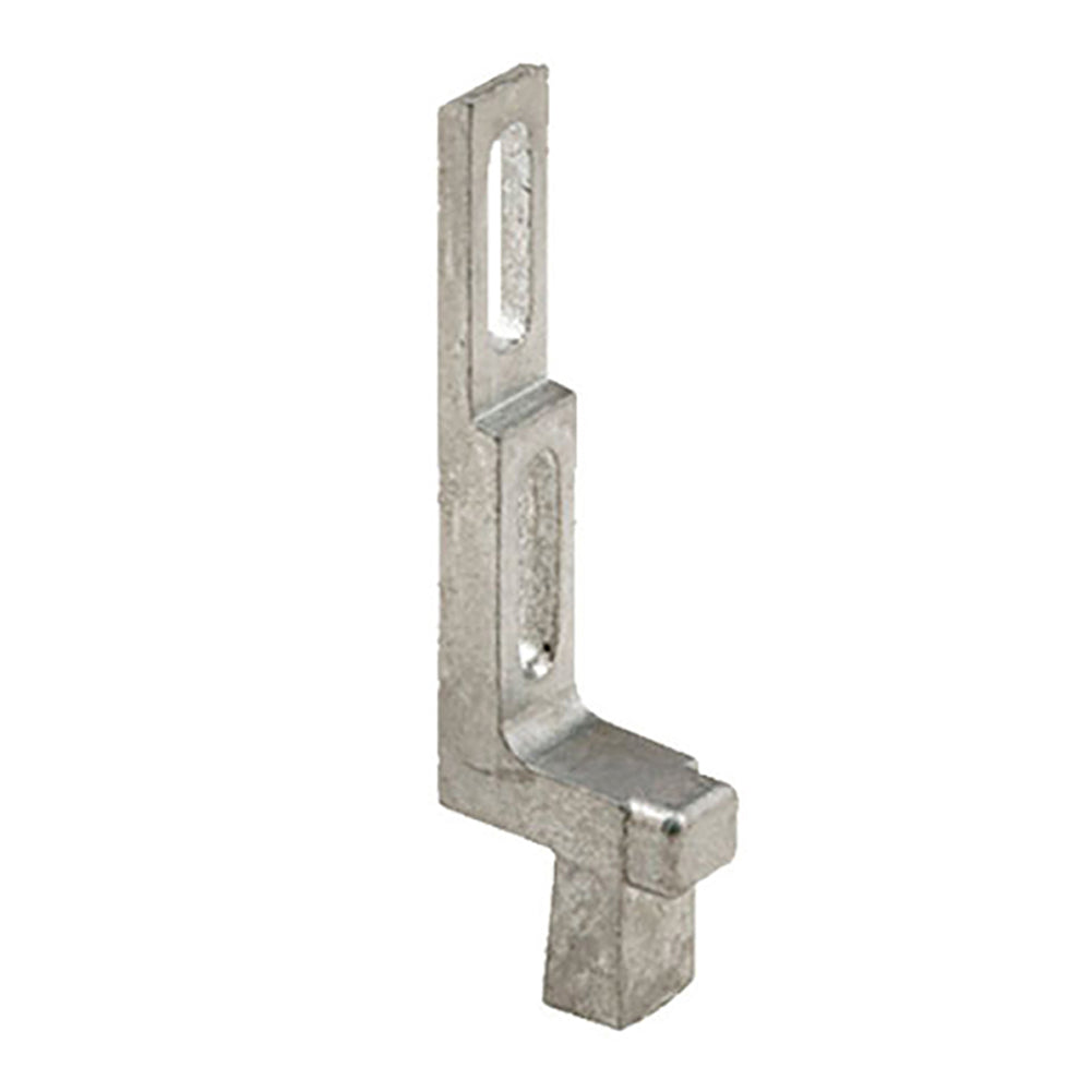 Adjustable Diecast 1-3/8 Inch Latch Strike with 1/4 Inch Offset for Sliding Screen Door - Adjustable Diecast 1-3/8 Inch Latch Strike with 1/4 Inch Offset for Sliding Screen Door