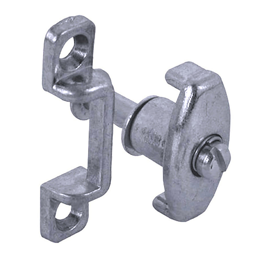 Non-Handed Diecast Latch & Strike Kit with Screws for Sliding Screen Door - Non-Handed Diecast Latch & Strike Kit with Screws for Sliding Screen Door
