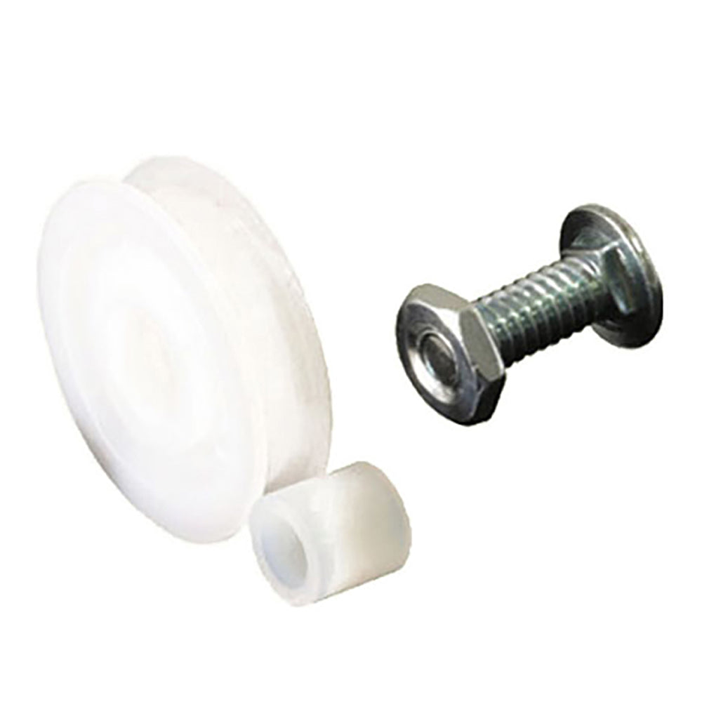 Bottom Mount Roller Assembly with 1.25 Inch Nylon Wheel for Sliding Screen Door - Bottom Mount Roller Assembly with 1.25 Inch Nylon Wheel for Sliding Screen Door