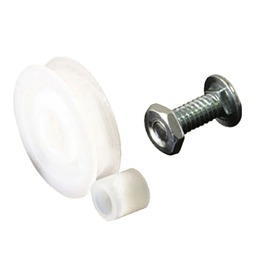 Bottom Mount Roller Assembly with 1.25 Inch Nylon Wheel for Sliding Screen Door - Bottom Mount Roller Assembly with 1.25 Inch Nylon Wheel for Sliding Screen Door