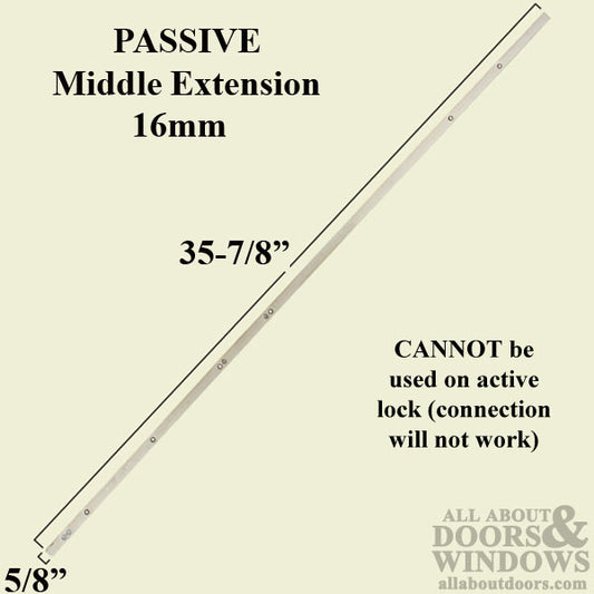 16mm P2000 Passive Upper Assembly, Doors 95 - 108.5