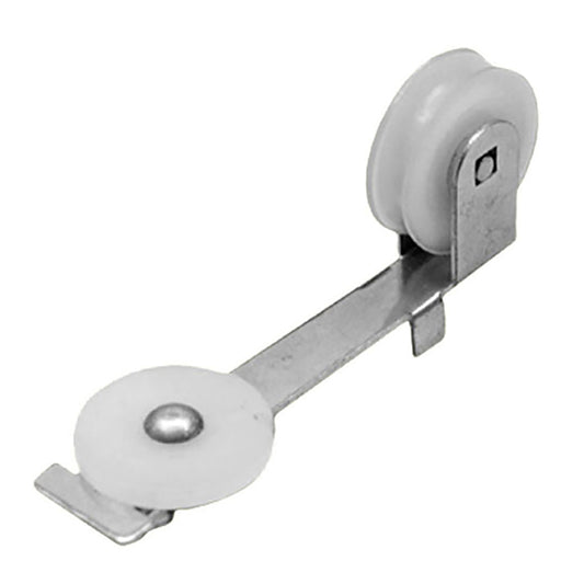 Arcadia Straight Spring Tension Roller Assembly, 3/4 Inch Nylon Wheel, Sliding Screen Door
