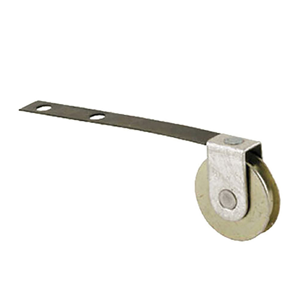 Straight Spring Tension Roller Assembly with 1 Inch Steel Wheel for Sliding Screen Door - Straight Spring Tension Roller Assembly with 1 Inch Steel Wheel for Sliding Screen Door