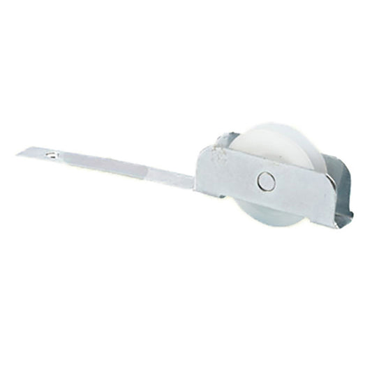 Straight Spring Tension Roller Assembly for 1 Inch Nylon Wheel for Sliding Screen Door