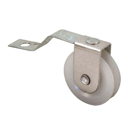 Spring Tension Roller Assembly with 1 Inch Nylon Wheel for Sliding Screen Door