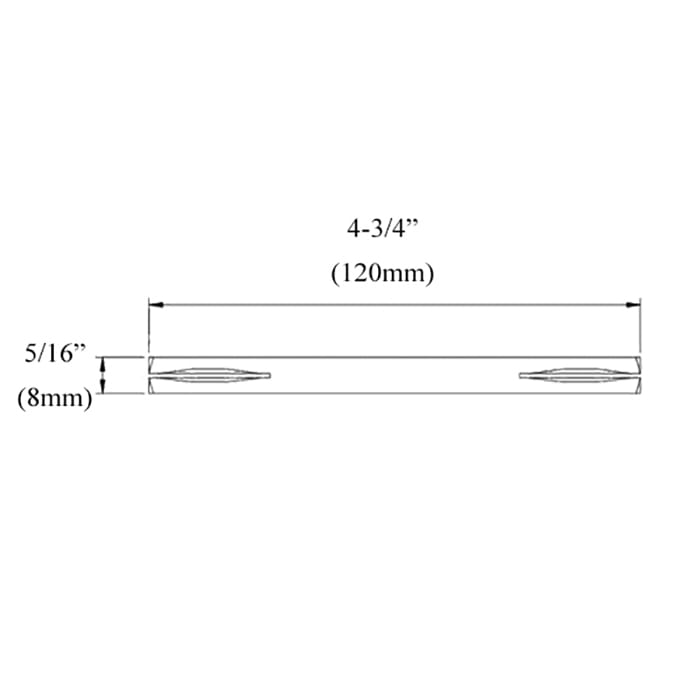 Replacement Spindle 5/16 x 4-3/4