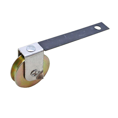 Straight Spring Tension Roller Assembly with 1 Inch Steel Wheel for Sliding Screen Door - Straight Spring Tension Roller Assembly with 1 Inch Steel Wheel for Sliding Screen Door