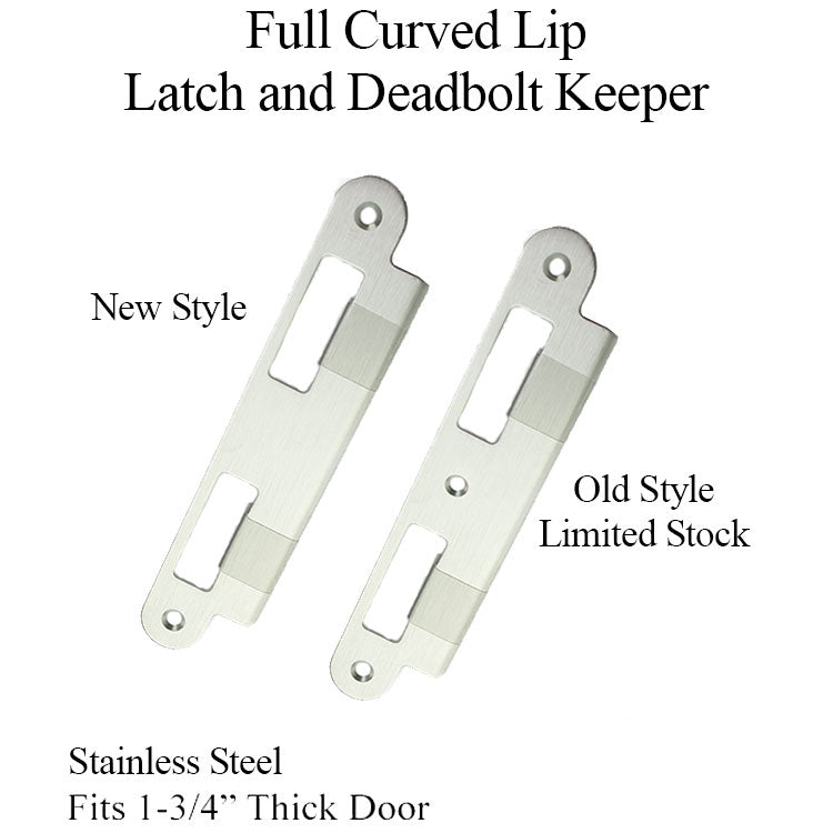 Latch & Deadbolt Strike Plate, 45mm, 1-3/4