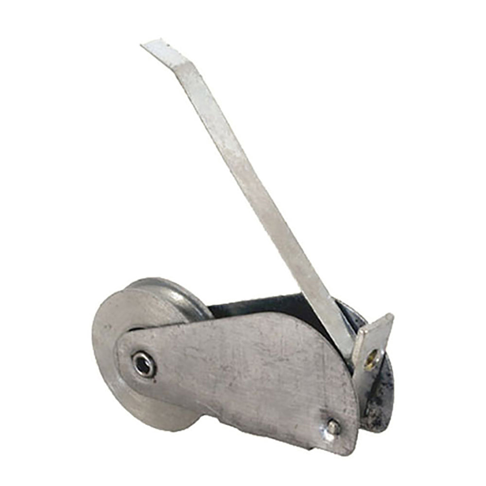 Straight Spring Tension Roller Assembly with 1 Inch Steel Wheel for Sliding Screen Door - Straight Spring Tension Roller Assembly with 1 Inch Steel Wheel for Sliding Screen Door