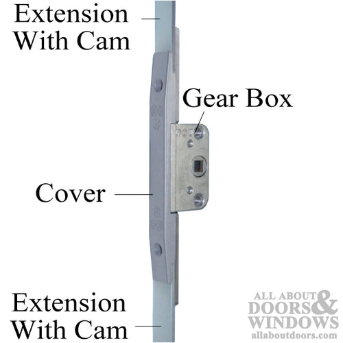 G-U Operator for Push Out Casement Window with 22mm Backset - G-U Operator for Push Out Casement Window with 22mm Backset
