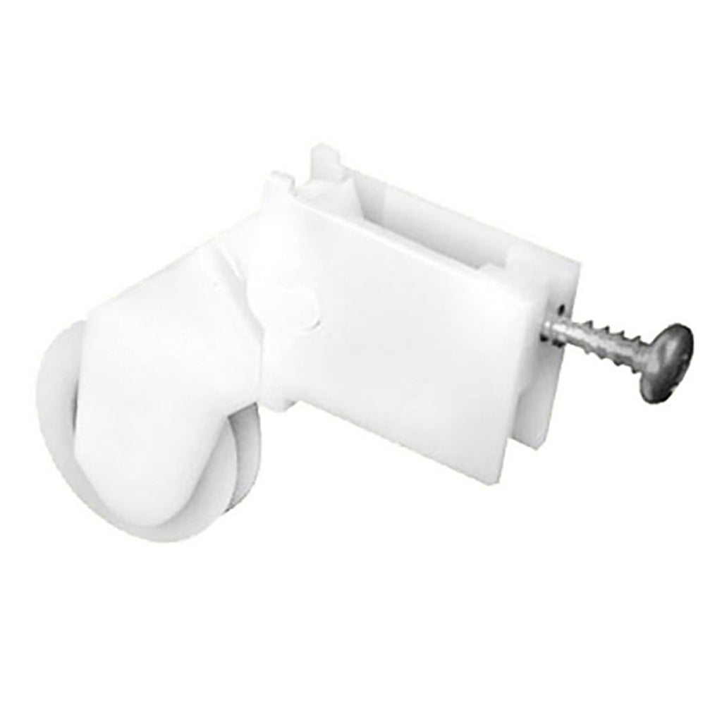 Roller Assembly with 1 Inch Nylon Wheel and Adjustment Screw for Sliding Screen Door - Roller Assembly with 1 Inch Nylon Wheel and Adjustment Screw for Sliding Screen Door