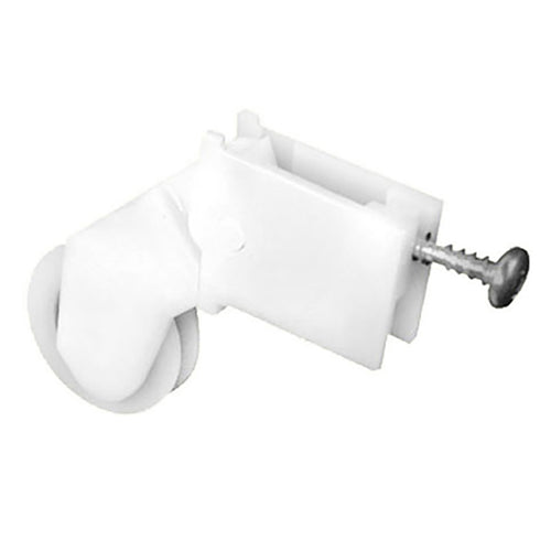 Roller Assembly with 1 Inch Nylon Wheel and Adjustment Screw for Sliding Screen Door - Roller Assembly with 1 Inch Nylon Wheel and Adjustment Screw for Sliding Screen Door