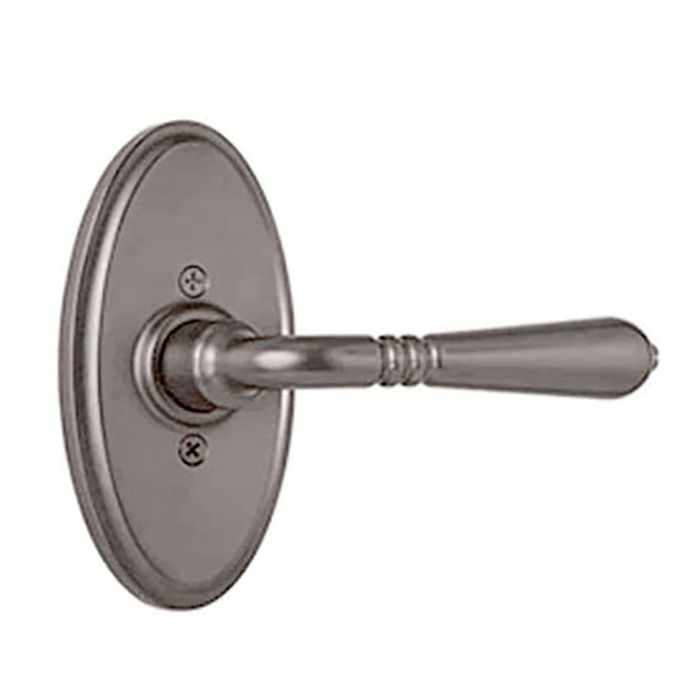 Weslock Legacy 2700-Y-P Passage Lever - Weathered Pewter - Weslock Legacy 2700-Y-P Passage Lever - Weathered Pewter