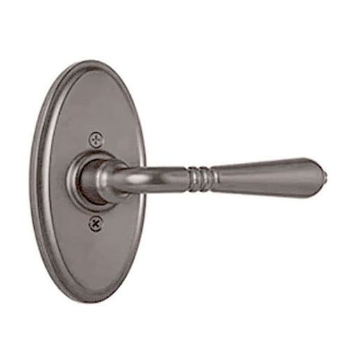 Weslock Legacy 2700-Y-P Passage Lever - Weathered Pewter - Weslock Legacy 2700-Y-P Passage Lever - Weathered Pewter