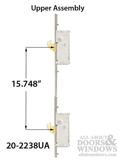 20mm P2000 Active Upper 2 Rhino Hook @ 24.413 & 40.161 / Shootbolt Assembly - 20mm P2000 Active Upper 2 Rhino Hook @ 24.413 & 40.161 / Shootbolt Assembly