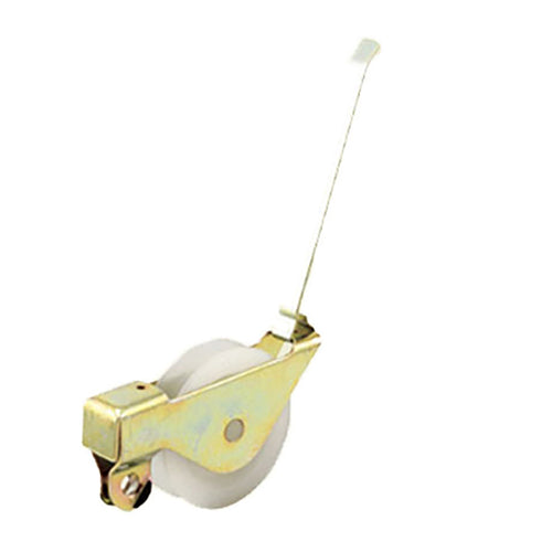 Straight Spring Tension Roller Assembly with 1-1/4 Inch Nylon Wheel for Sliding Screen Door - Straight Spring Tension Roller Assembly with 1-1/4 Inch Nylon Wheel for Sliding Screen Door