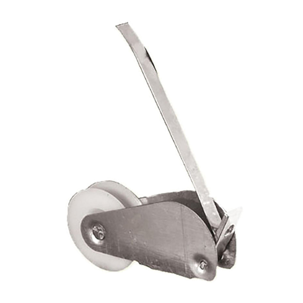 Straight Spring Tension Roller Assembly with 1-1/4 Inch Nylon Wheel for Sliding Screen Door - Straight Spring Tension Roller Assembly with 1-1/4 Inch Nylon Wheel for Sliding Screen Door