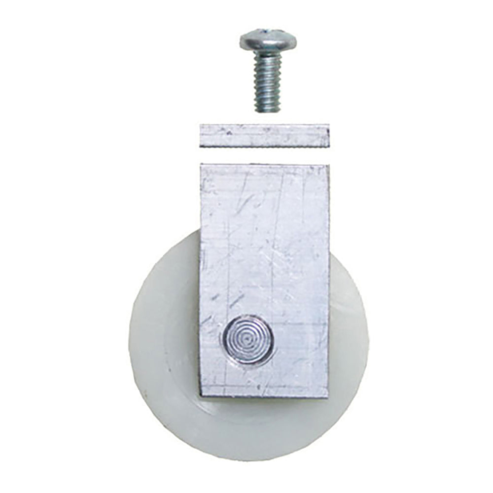 Roller Assembly with 1-1/4 Inch Nylon Wheel for Sliding Screen Door - Roller Assembly with 1-1/4 Inch Nylon Wheel for Sliding Screen Door