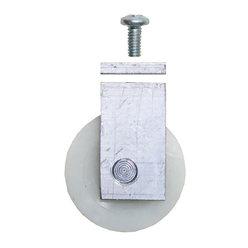 Roller Assembly with 1-1/4 Inch Nylon Wheel for Sliding Screen Door - Roller Assembly with 1-1/4 Inch Nylon Wheel for Sliding Screen Door