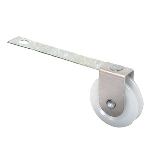 Straight Spring Tension Roller Assembly with 1 Inch Nylon Wheel for Sliding Screen Door - Straight Spring Tension Roller Assembly with 1 Inch Nylon Wheel for Sliding Screen Door