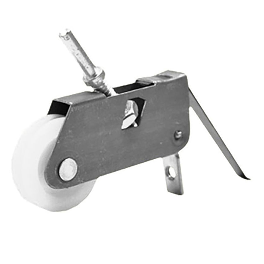 Straight Spring Tension Roller Assembly with 1 Inch Nylon Wheel for Sliding Screen Door - Straight Spring Tension Roller Assembly with 1 Inch Nylon Wheel for Sliding Screen Door