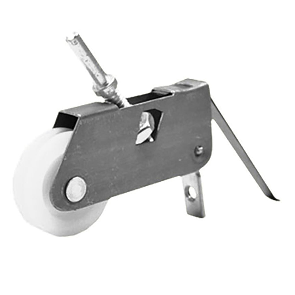 Straight Spring Tension Roller Assembly with 1 Inch Nylon Wheel for Sliding Screen Door - Straight Spring Tension Roller Assembly with 1 Inch Nylon Wheel for Sliding Screen Door