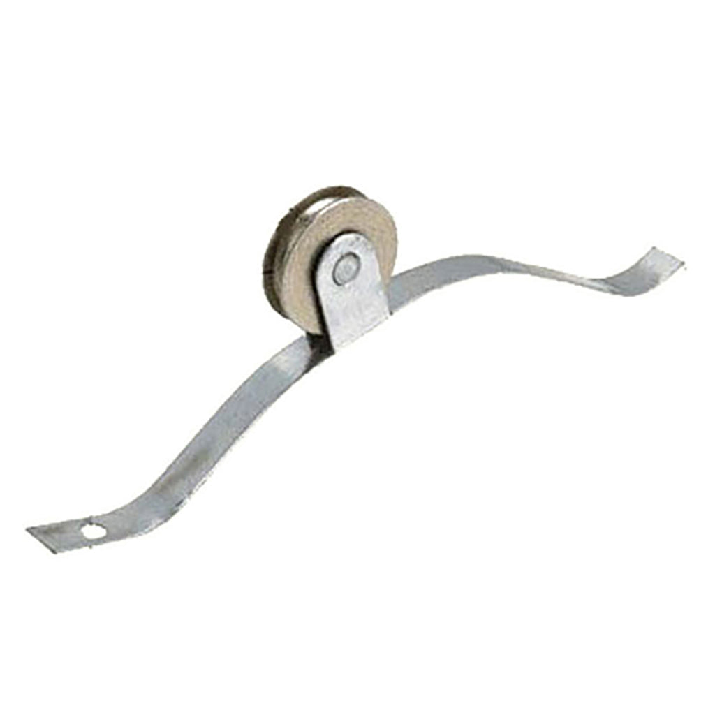 Center Mount Spring Tension Roller Assembly with 1 Inch Steel Wheel for Sliding Screen Door - Center Mount Spring Tension Roller Assembly with 1 Inch Steel Wheel for Sliding Screen Door