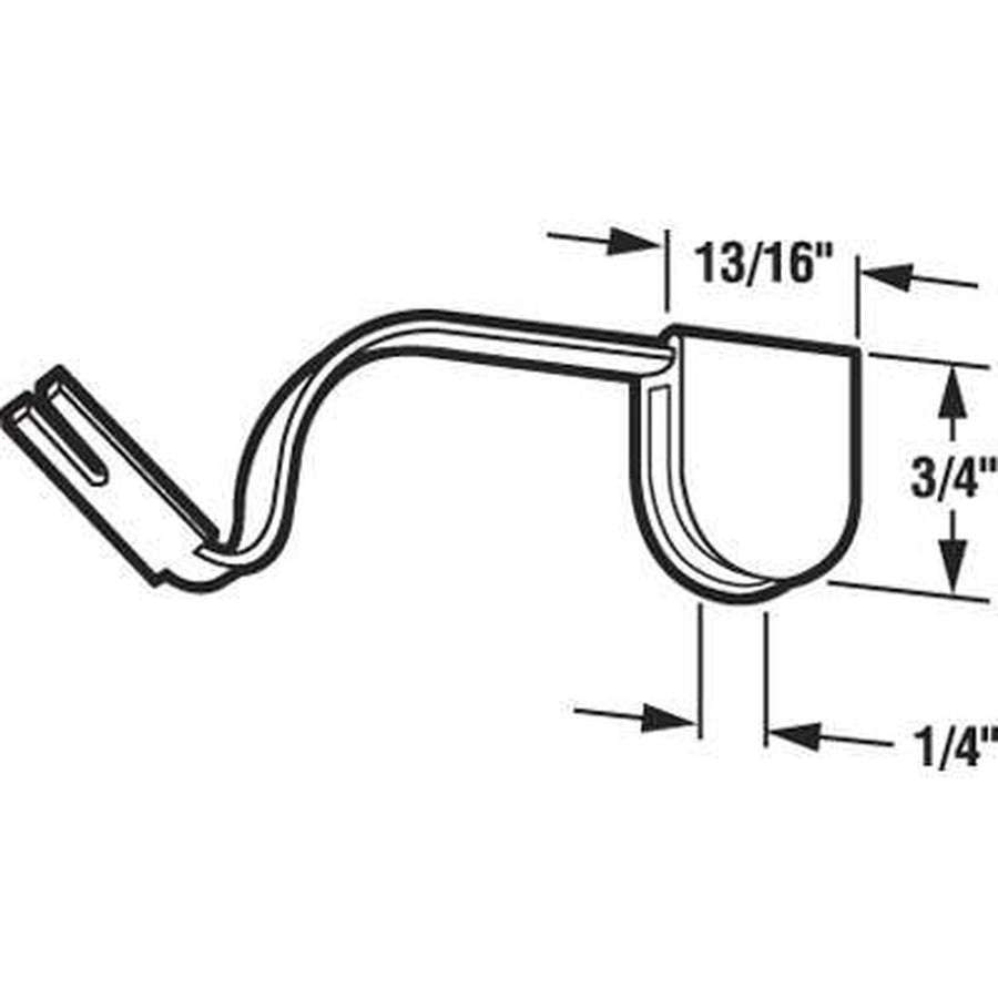 Bottom Mount Spring Tension Guide for Sliding Screen Door - Bottom Mount Spring Tension Guide for Sliding Screen Door