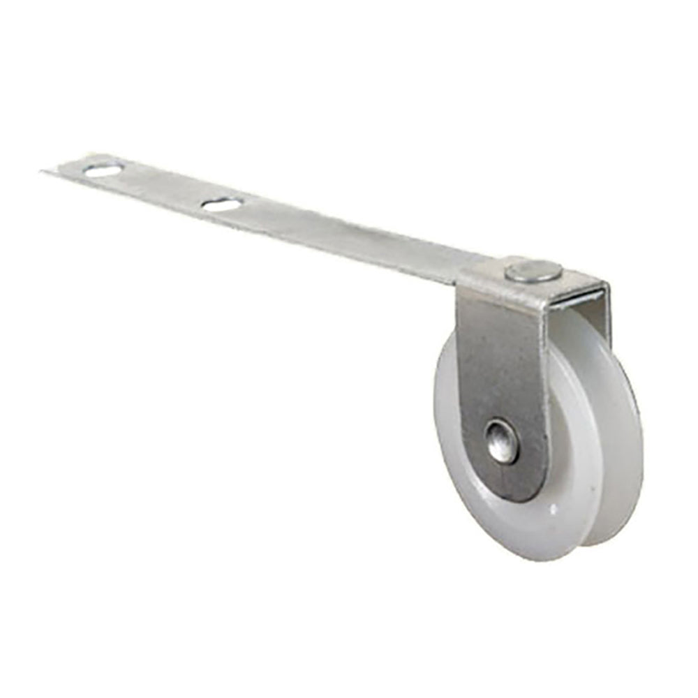 Straight Spring Tension Roller Assembly with 1 Inch Nylon Wheel for Sliding Screen Door - Straight Spring Tension Roller Assembly with 1 Inch Nylon Wheel for Sliding Screen Door